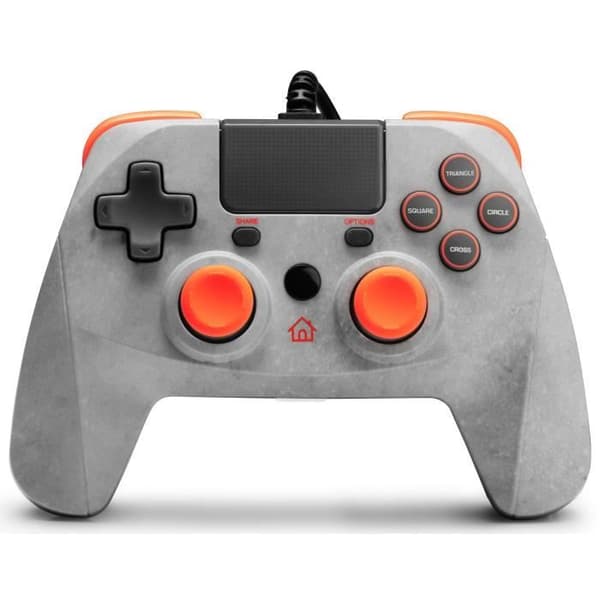 Gamepad - SNAKEBYTE - 4S Rock Controller - Kablede - Vibration - Grå Grå