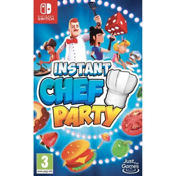 Peli - Nintendo Switch - Instant Chef Party Switch - Vapaa-ajan - Ladattava peli