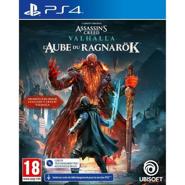 Assassin's Creed Valhalla Expansion Dawn of Ragnarok PS4-spel Vit