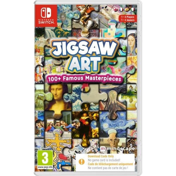 Puzzle - Mindscape - Jigsaw Kunst - 100+ Mesterværker - Standard Udgave - Ikke VR
