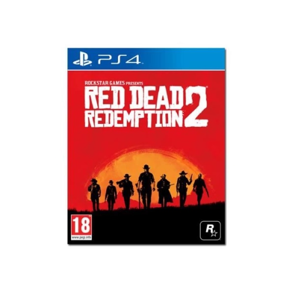 Videopeli - Rockstar Games - Red Dead Redemption 2 - PS4 - Seikkailu - 1 pelaaja