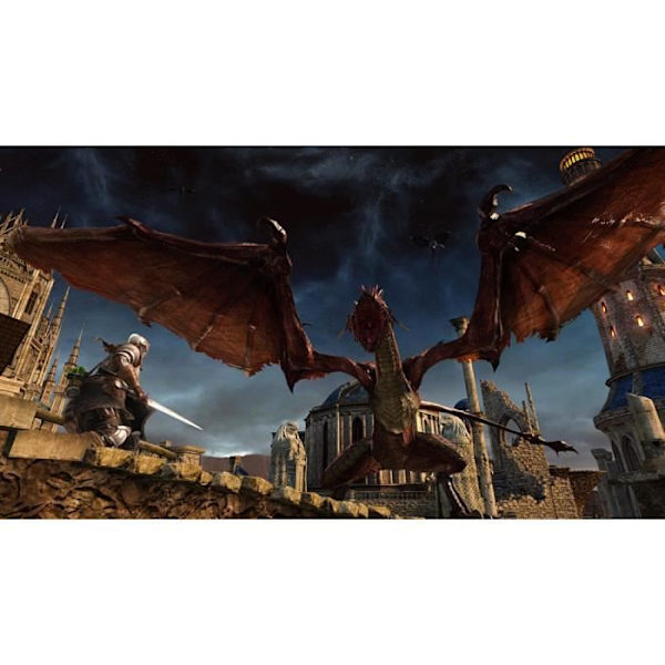 Dark Souls II: Scholar Of The First Sin PS3-spel Vit