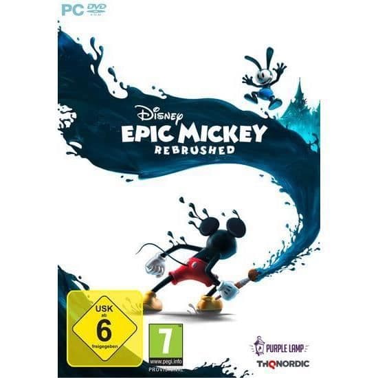 Disney Epic Mickey Rebrushed-PC-spil Flerfärgad