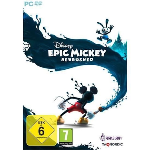 PC-peli - Disney - Epic Mickey: Rebrushed - Seikkailu - Parannettu grafiikka - Korkea toistoarvo