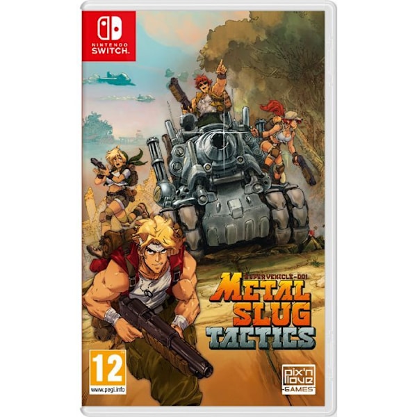 Videospil - PIX'N LOVE - Metal Slug Tactics - Nintendo Switch - Taktisk RPG - Kartouche