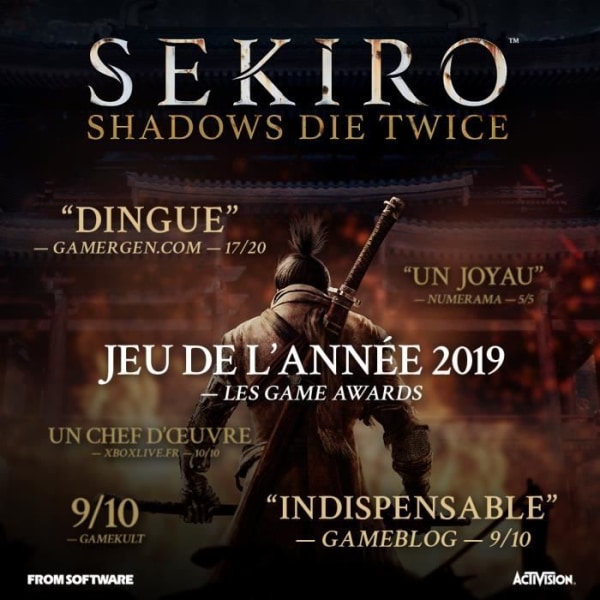 SEKIRO: Shadows Die Twice PS4-spel
