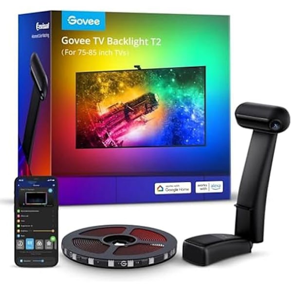 Govee - Envisual TV Backlight T2 med dobbelte kameraer (55~65 tommer)