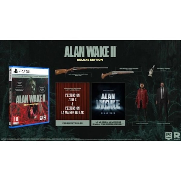 Alan Wake 2 - PS5-peli - Deluxe Edition