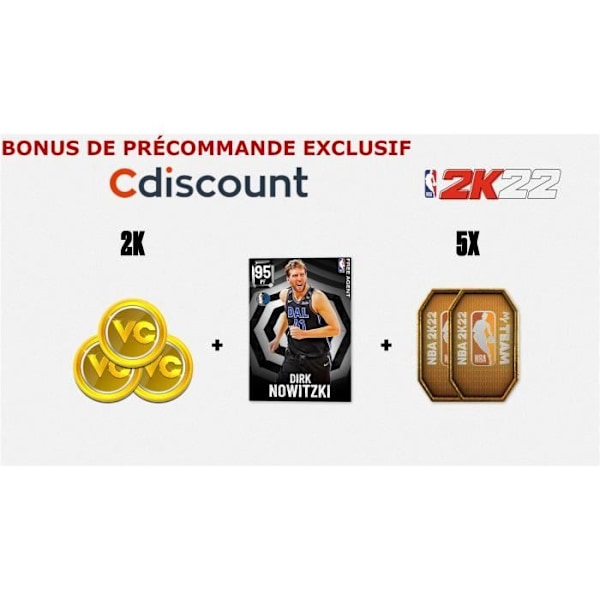 NBA 2K22 PS5 -spil hvid