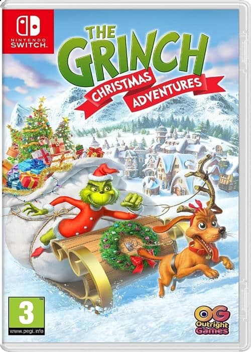 Spel - Nintendo Switch - The Grinch Juläventyr - Äventyr - Importversion - PEGI 3+