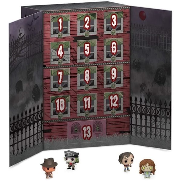 Adventskalender 2021 - FUNKO - 13-dages uhyggelig nedtælling