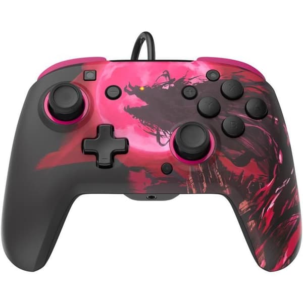 Spilcontroller - PDP - Rematch Zelda (Ganon) - Kablet - Rosa - Nintendo Switch Rosa