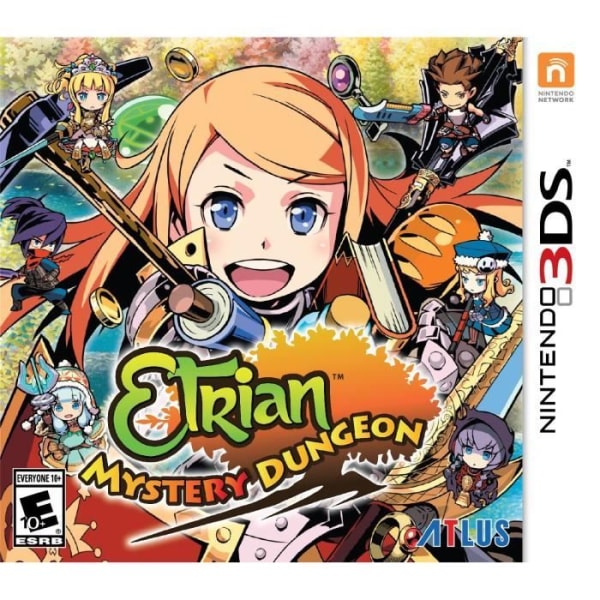 Rollespil - Etrian - Mystery Dungeon - 3DS - Standard Edition - PEGI 12+