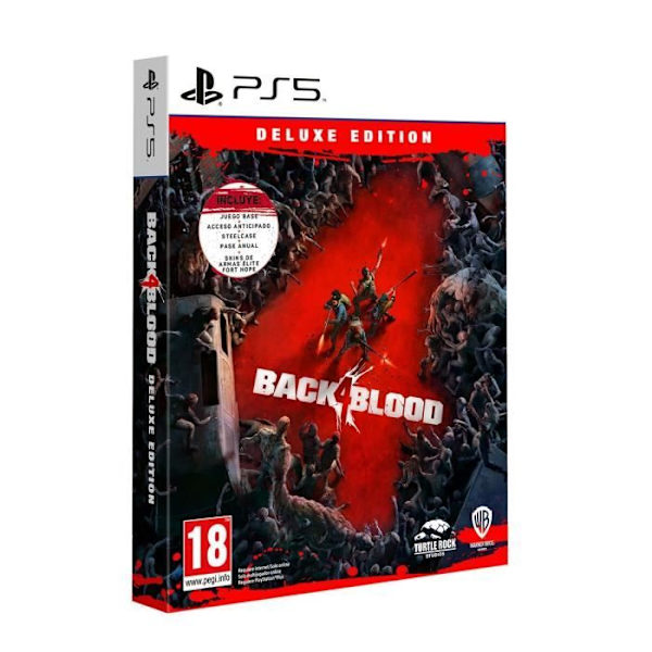 PlayStation 5 -videopeli Warner Games Back 4 Blood Deluxe Edition