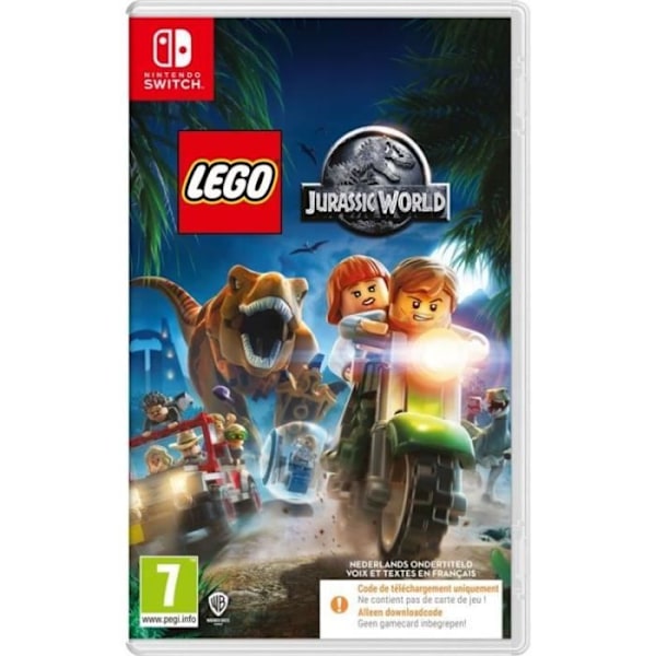 Warner Bros kode i en æske LEGO® Jurassic World Nintendo Switch - 5051888261620