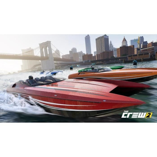 The Crew 2 PS4-spil Röd