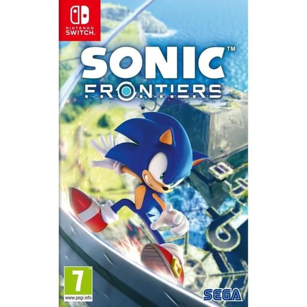 Sonic Frontiers Switch spil Hvid