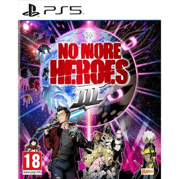 No More Heroes 3 PS5-spil Multifarvet