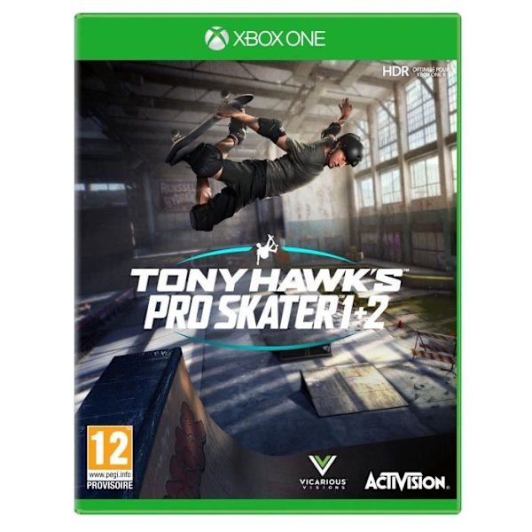 Tony Hawk's Pro Skater 1 + 2 Xbox One-spel (Xbox Series X-uppgradering tillgänglig) Vit
