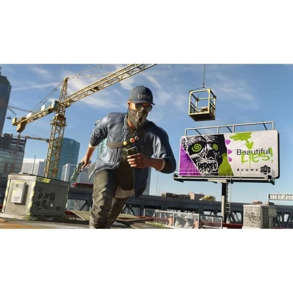 Watch Dogs 2 PS4-spel Vit