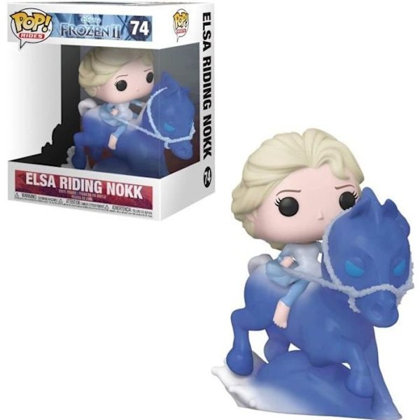 Figuriini Funko Pop! Ride: Frozen 2 - Elsa Nokin Selässä