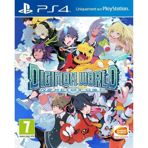 Digimon World: Next Order PS4-spel Vit