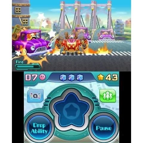 Kirby Planet Robot 3DS spil