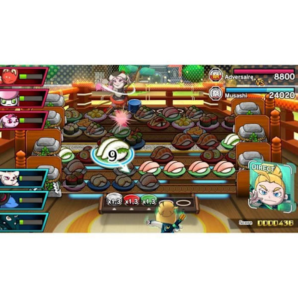 Sushi Striker: The Way of Sushido • Nintendo Switch -peli Vit