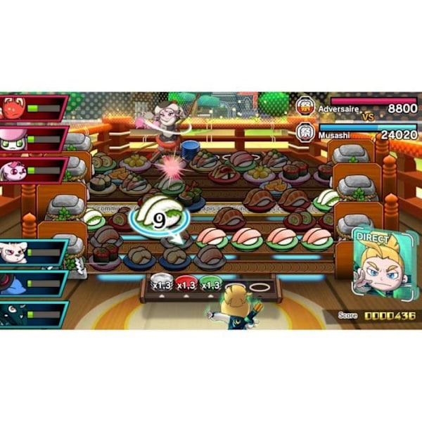 Sushi Striker: The Way of Sushido • Nintendo Switch-spel Vit