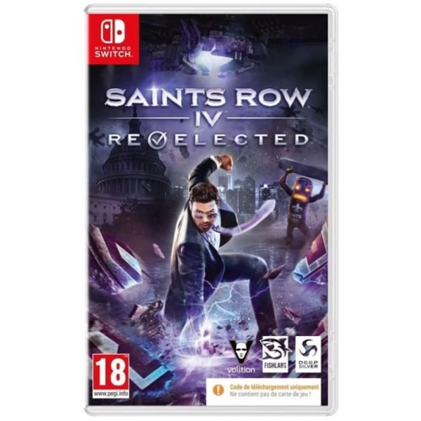 Saints Row IV: Re-elected Code in a box Nintendo Switch