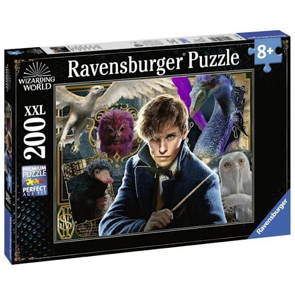 Pussel 200 p XXL Fantastic Beasts av Norbert Scamander - Ravensburger