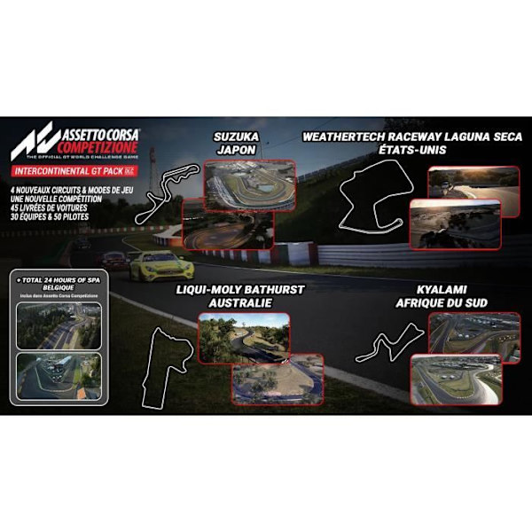 Assetto Corsa Competizione PS4 -peli