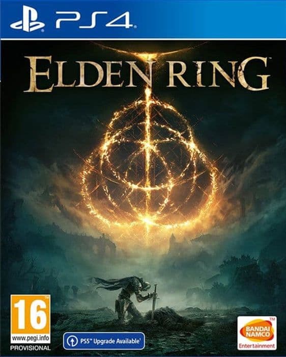 Videospel - FromSoftware - ELDEN RING - Huvudfärg: Svart - Titel: ELDEN RING - Episk äventyr