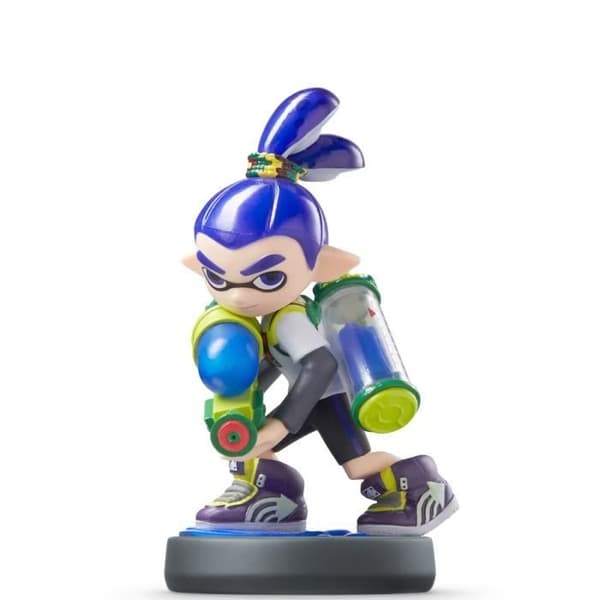 Amiibo Figur - Inkling Boy • Splatoon Collection Hvid