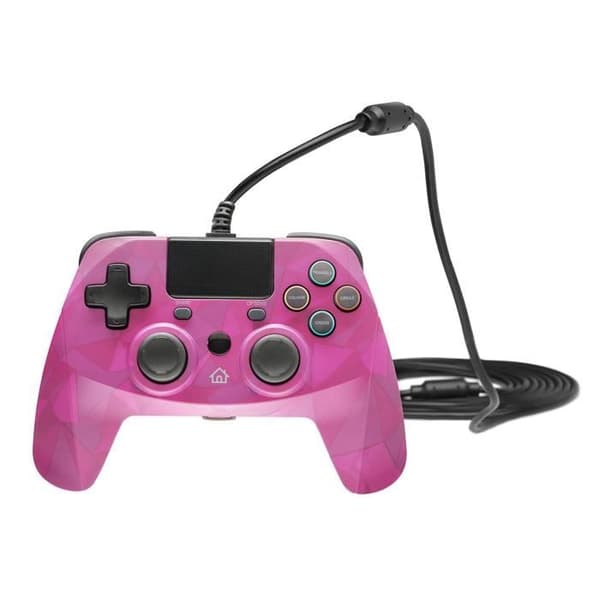 Gamepad - snakebyte - Kablecontroller Pad 4 S - PS4 - Pink - Kablet - Vibration Rose