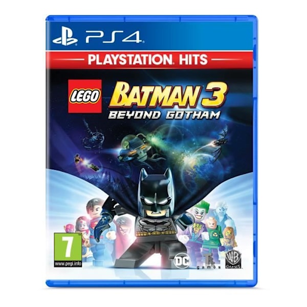 Videopeli - LEGO - Batman 3: Gothamin ylle - PlayStation Hits - Musta - Lapsi