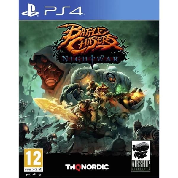 Battle Chasers: Nightwar PS4 Peli Vit
