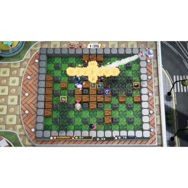 Super Bomberman R2 - Nintendo Switch-spel Blå