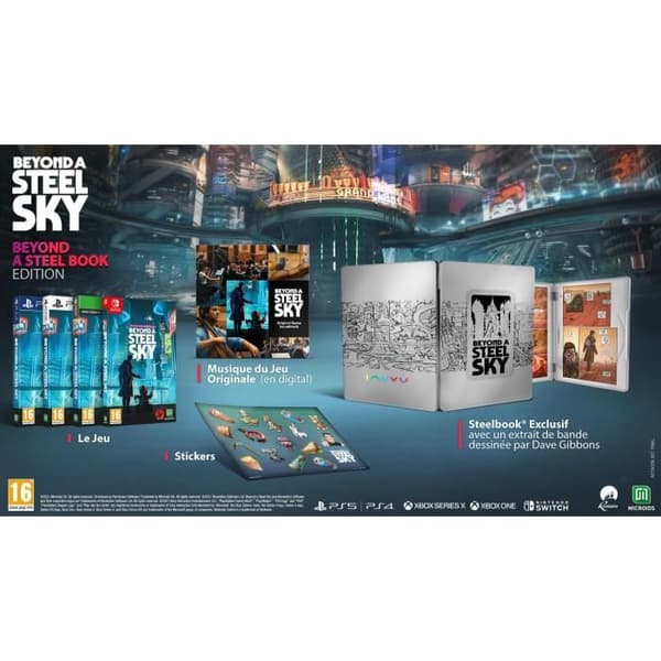 Beyond a Steel Sky - Beyond a Steelbook Edition Switch Game
