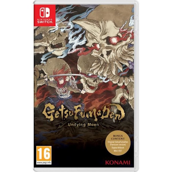 Actionvideospil - KONAMI - GETSUFUMADEN: UNDYING MOON - Nintendo Switch - Oktober 2021 - 1 spiller