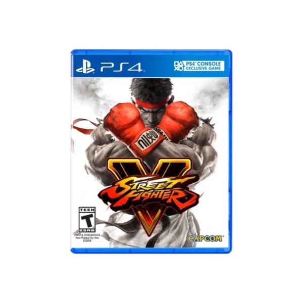 Taistelupeli - Capcom - Street Fighter V - Upeat visuaaliset tehosteet - Online-tila - Standardiversio