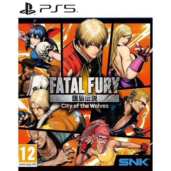 Fatal Fury City of the Wolves - Special Edition - PS5 Spil Flerfärgad
