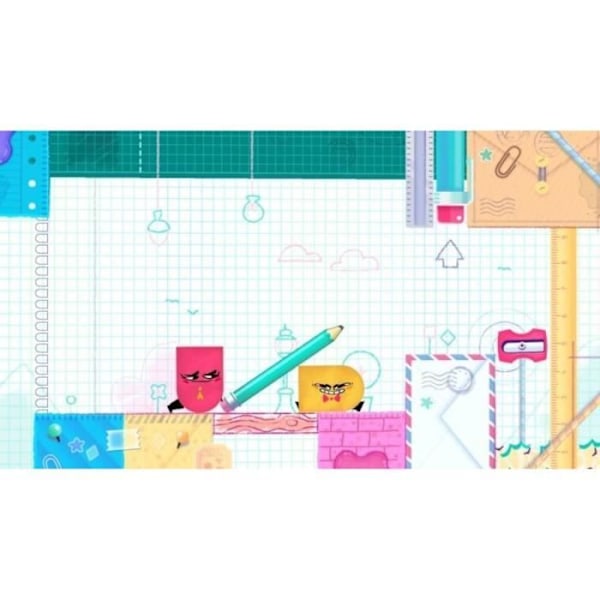 Snipperclips Plus - The Two Make a Pair • Nintendo Switch -peli