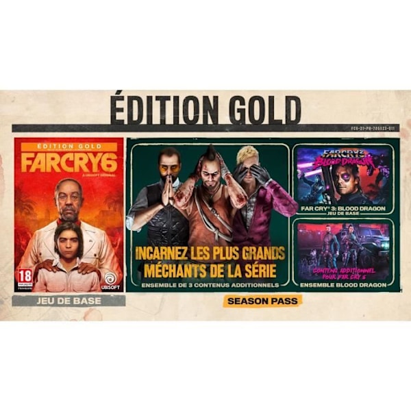 Far Cry 6 Gold Edition Xbox Series X -spil - Xbox One