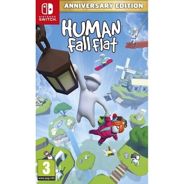 Human Fall Flat Anniversary Edition Switch -peli