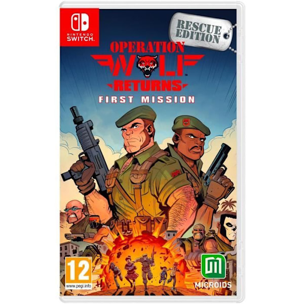 Operation Wolf Returns: First Mission Switch -peli Flerfärgad