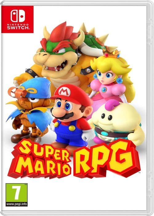 Videospil - Nintendo - Super Mario RPG - Rollespil - Importversion - Spillbar på dansk