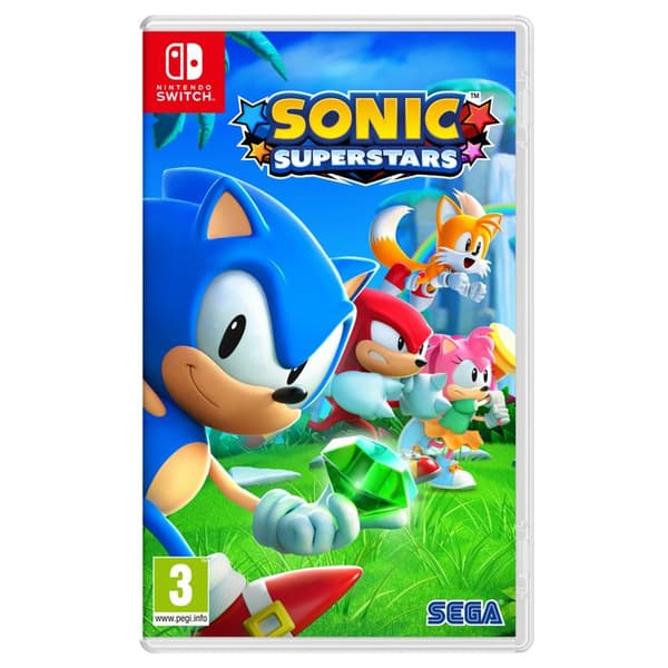 Alustapeli - Sonic - Sonic Superstars - Nintendo Switch - 2D-seikkailu - Emerald Powers