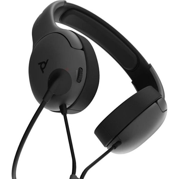PDP LVL40 Harmaa Kuulokkeet PS4 - Langallinen mikrofonikuulokkeet aktiivisella melunvaimennuksella