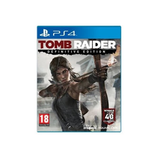Videopeli - Tomb Raider - Definitive Edition - PlayStation 4 - Adventure - 1 pelaaja - Blu-Ray